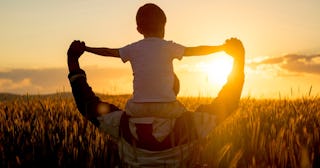 names that mean sun, parent and child in front of sun