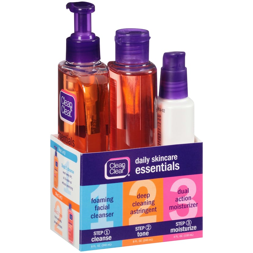 Clean & Clear Daily Acne Skincare Essentials Set