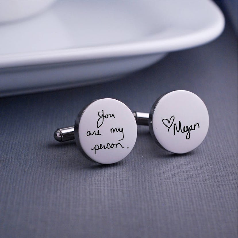 Georgie Designs Personalized Cuff Links