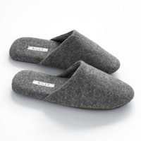 Riley Home Wool-Blend Slippers