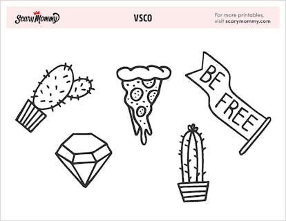 and i oop 11 vsco coloring pages for the vsco girl in your life