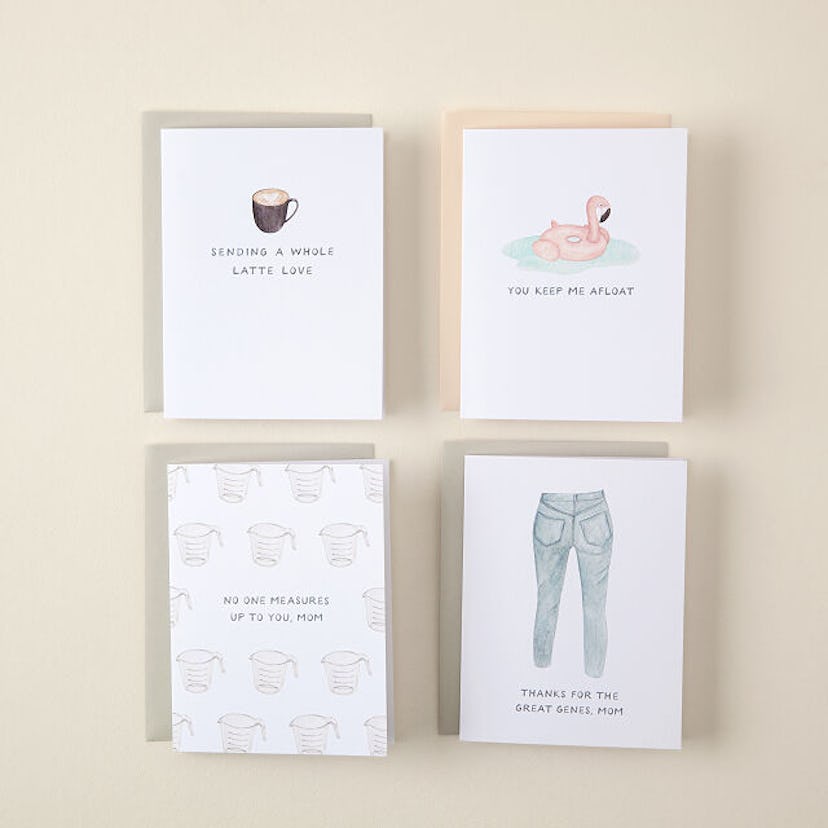 Pun Greeting Cards - Set of 4