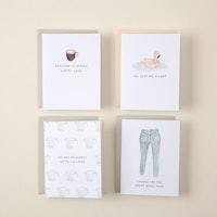 Pun Greeting Cards - Set of 4