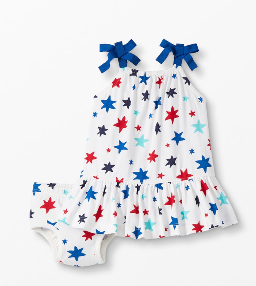 Hannah Anderson Baby Dress and Bloomer Set