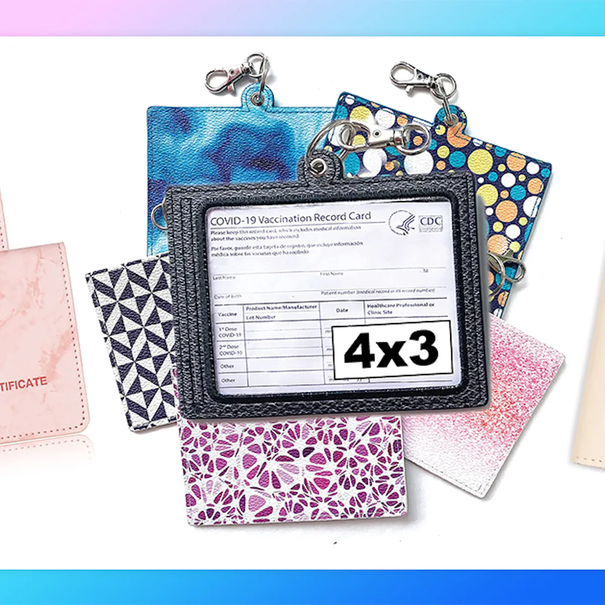 Get A Cute Vaccination Card Protector Before You Lose It, Because You Probably Will Get A Cute Vaccination Card Protector Before You Lose It, Because You Probably Will