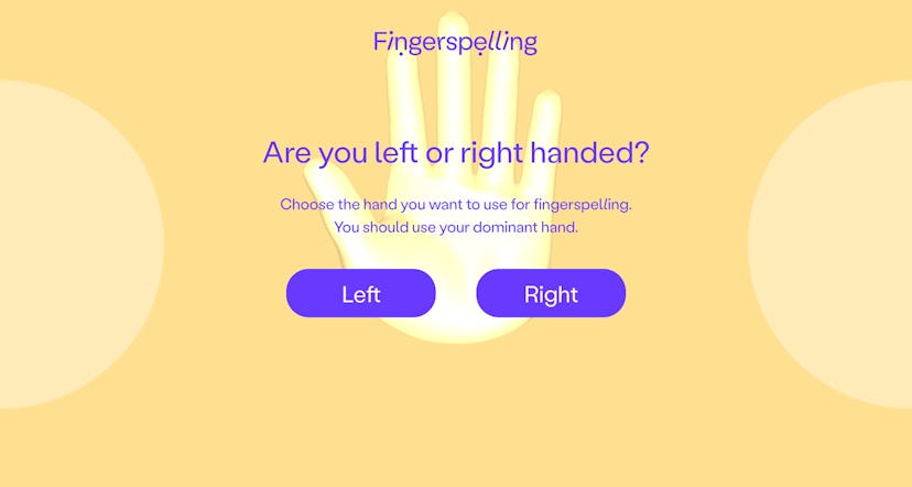 Fingerspelling.xyz game