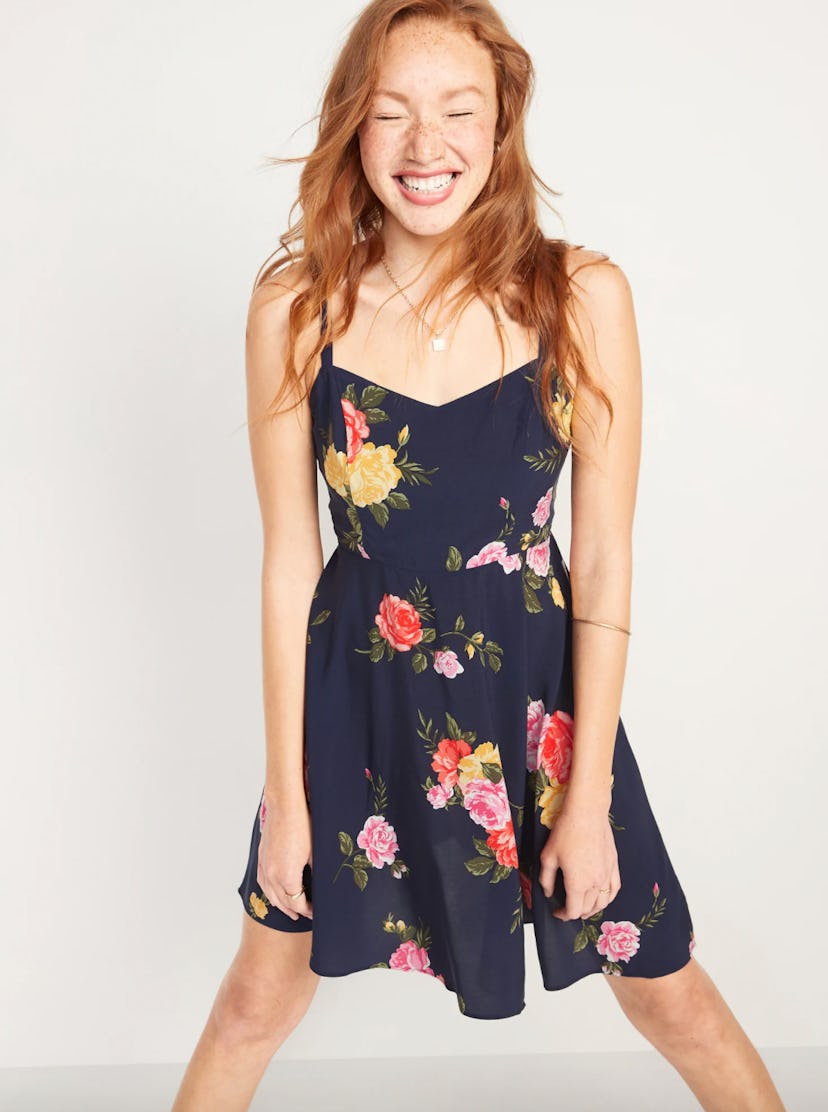 Old Navy Fit & Flare Cami Mini Dress