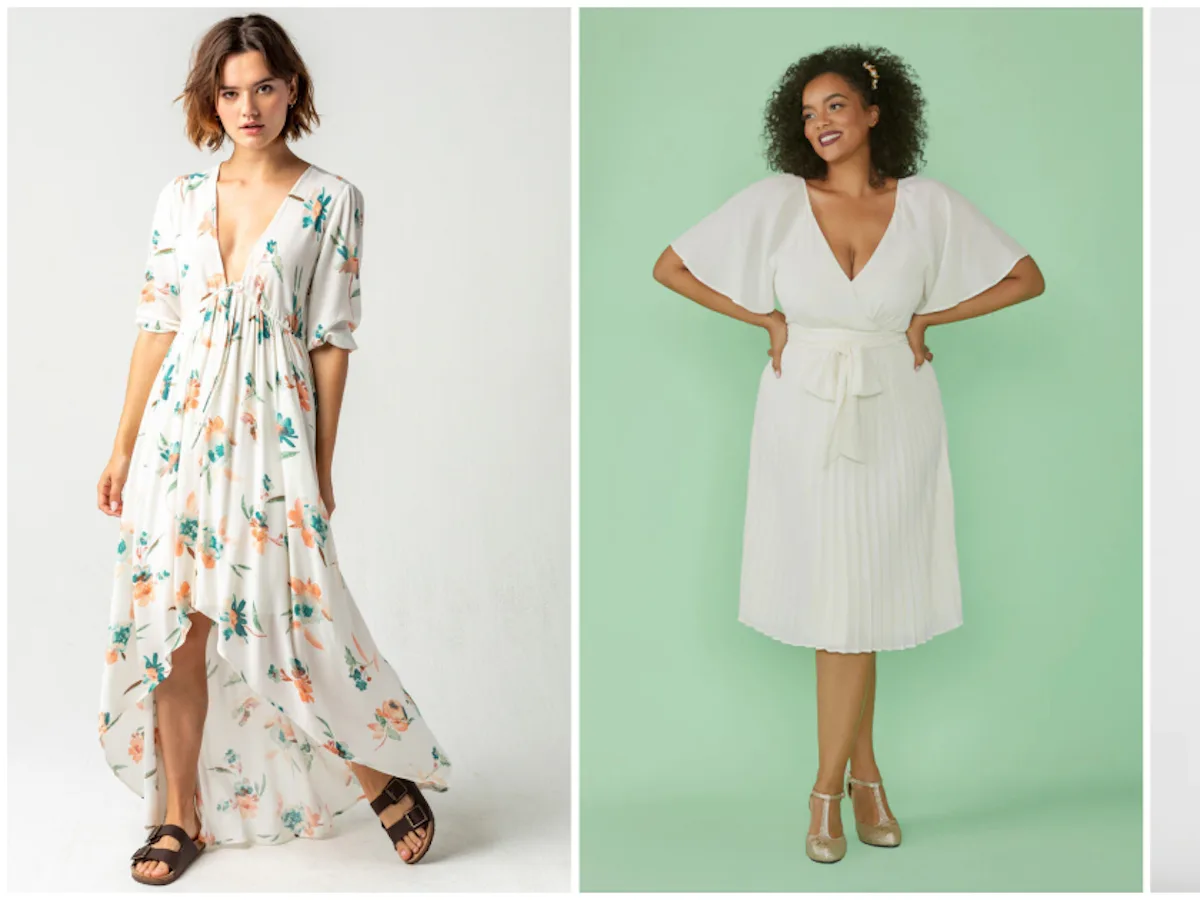 Easy, Breezy, Beautiful White Graduation Dresses That'll Stand Out In A Crowd Easy, Breezy, Beautiful White Graduation Dresses That'll Stand Out In A Crowd