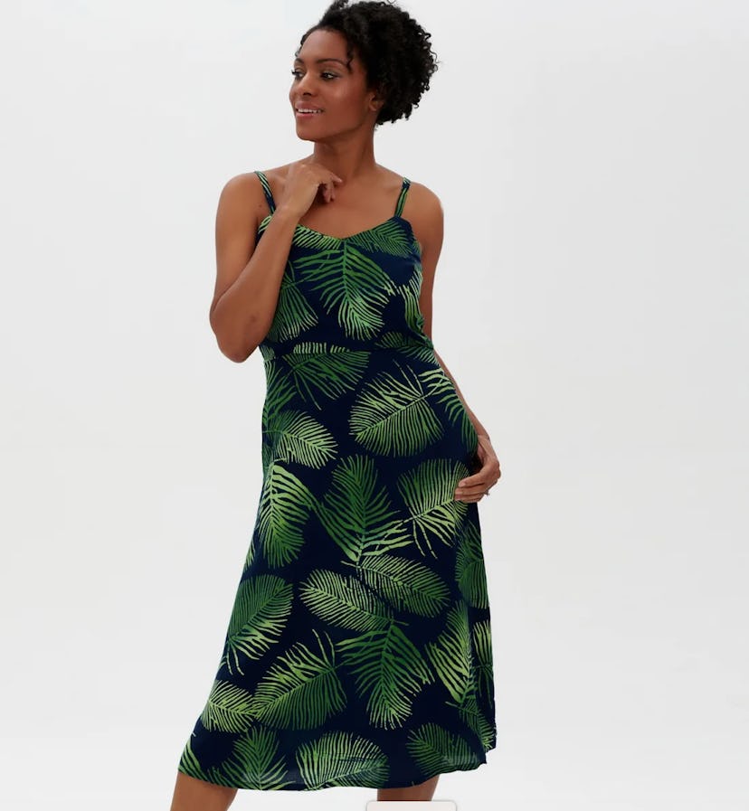 Sugarhill Brighton  Lumi Palm Fronds Batik Sundress