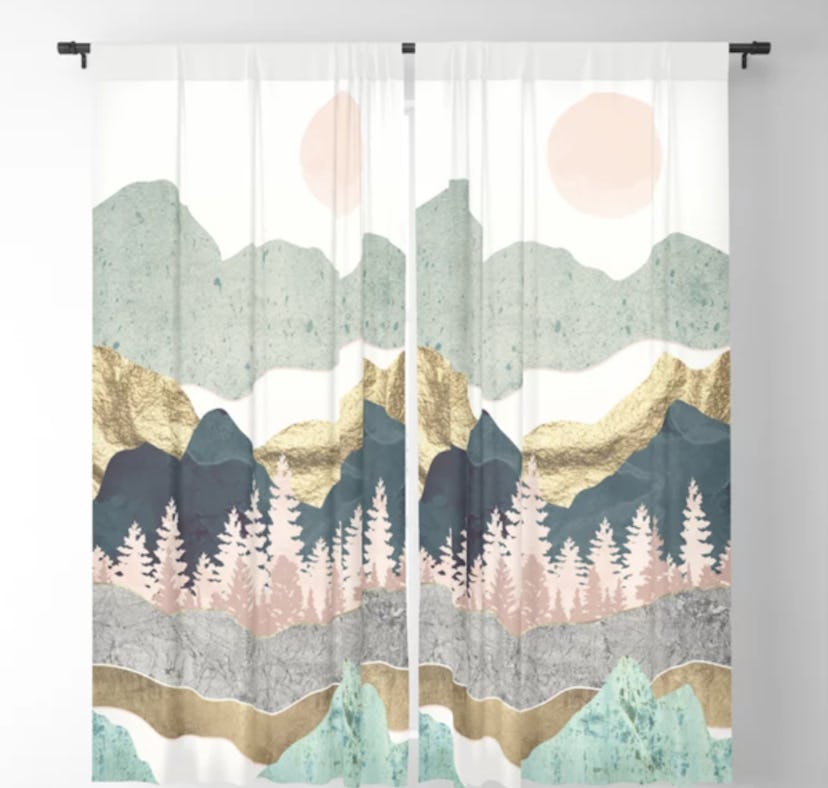 Society6 Summer Vista Blackout Curtain