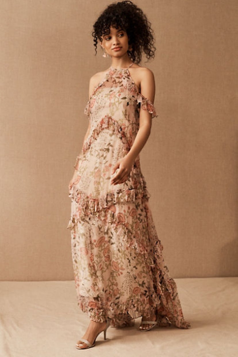 BHLDN Therese Floral Maxi Dress