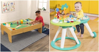 baby and toddler activity tables
