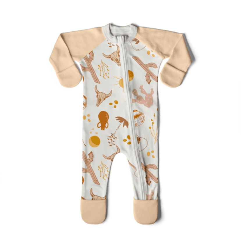 Goumi Kids Organic Bamboo South Western Onesie