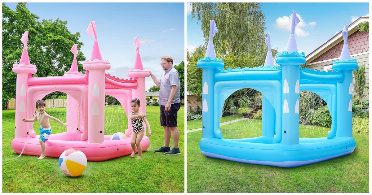 cinderella inflatable castle