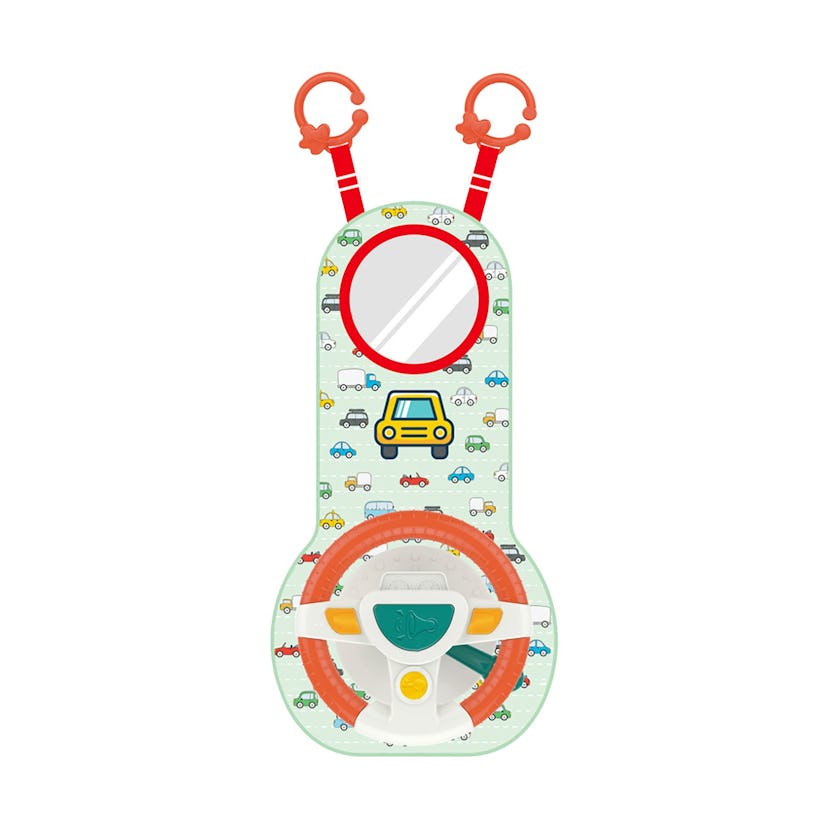 TOYFUNNY Drive Along Simulator Steering Wheel Toy