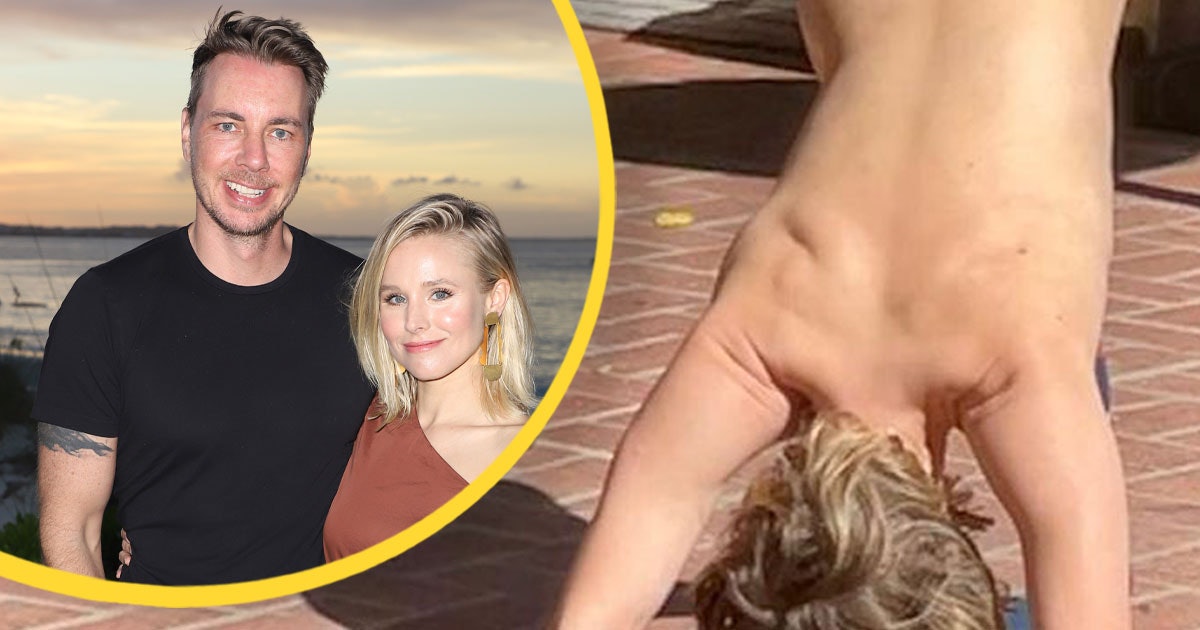 Kristen Bell Porn Captions - Dax Shepard Trolls Kristen Bell With Naked Photo On Mother's Day