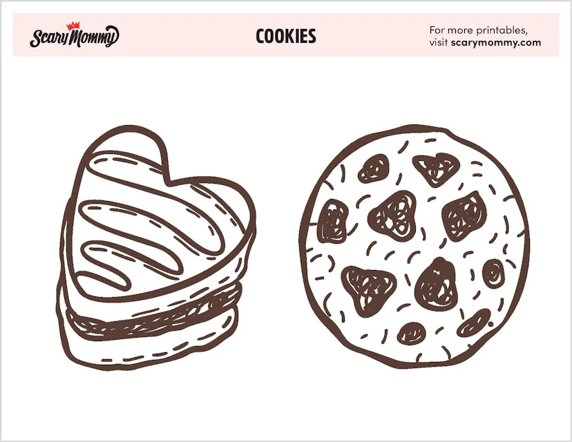 ‘Me Want Cookie!’ 12 Coloring Pages Perfect For Your Little Cookie Monsters