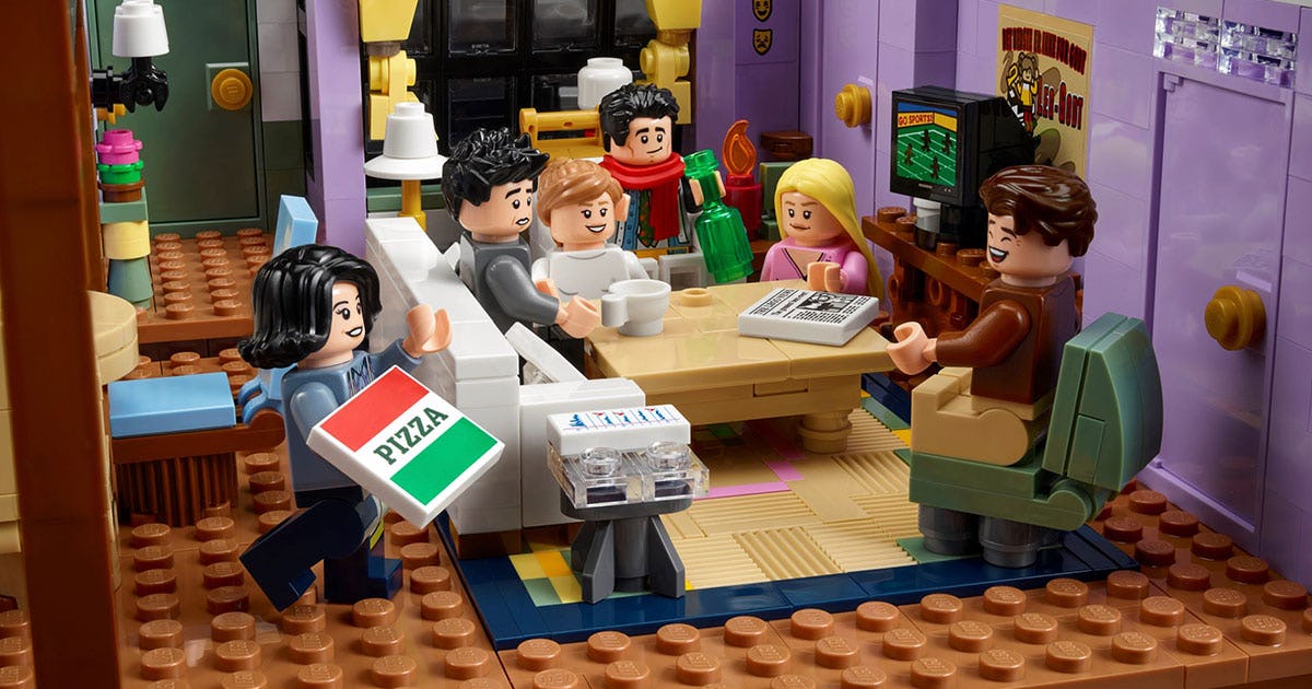 tv series friends lego