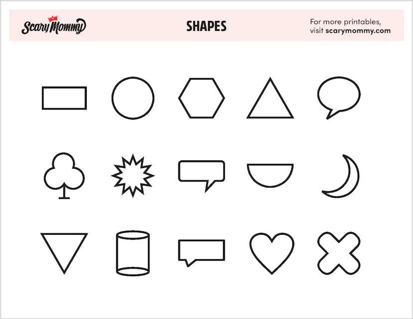 Coloring Round Shape Round Up Tons Of Fun With These 11 Shapes Coloring Pages