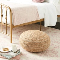 Décor Therapy Natural Pouf
