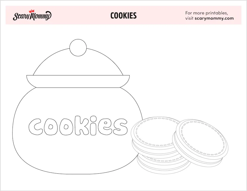 ‘Me Want Cookie!’ 12 Coloring Pages Perfect For Your Little Cookie Monsters