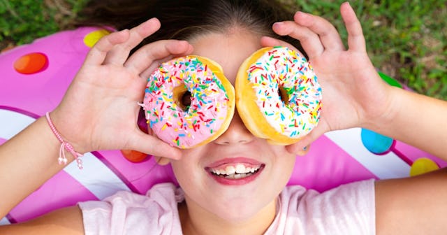 Donut Coloring Pages