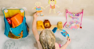 bath toy storage