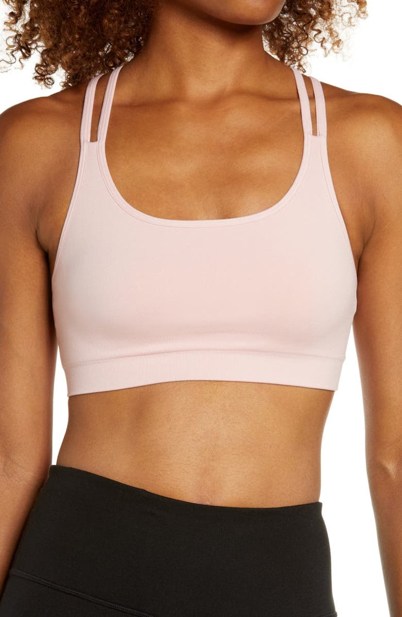 Zella Seamless Strappy Sports Bra