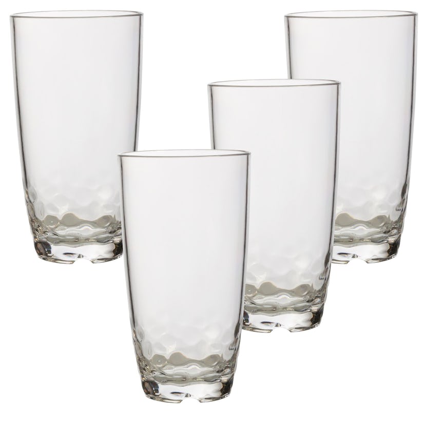 Red Barrel Studio® Mary 24 oz. Acrylic Drinking Glass (Set of 4)