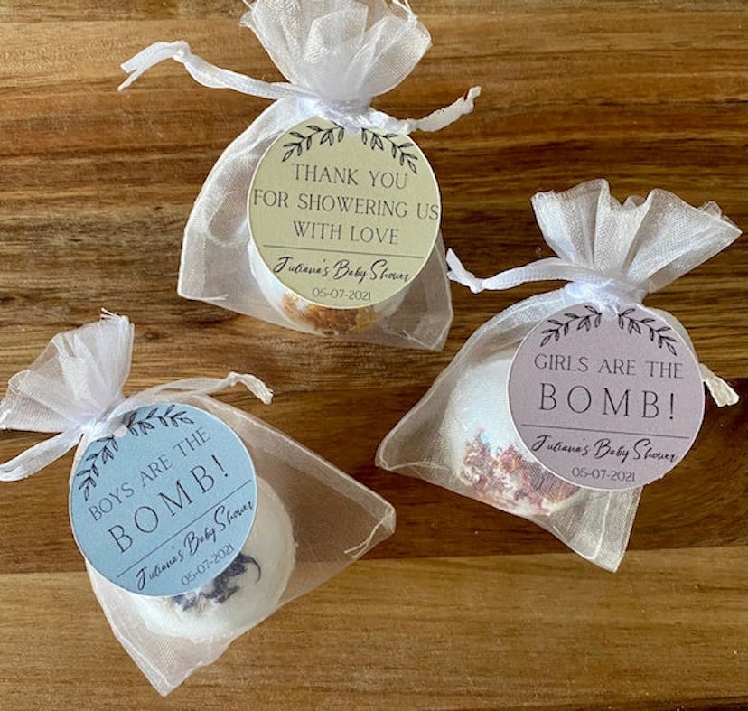 Breezycoco Baby Shower Bath Bomb Favors