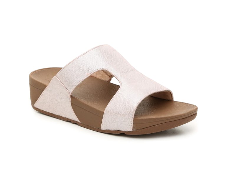 FitFlop H-Bar Shimmer Wedge