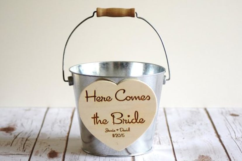 WoodWonders Custom Rustic Bucket