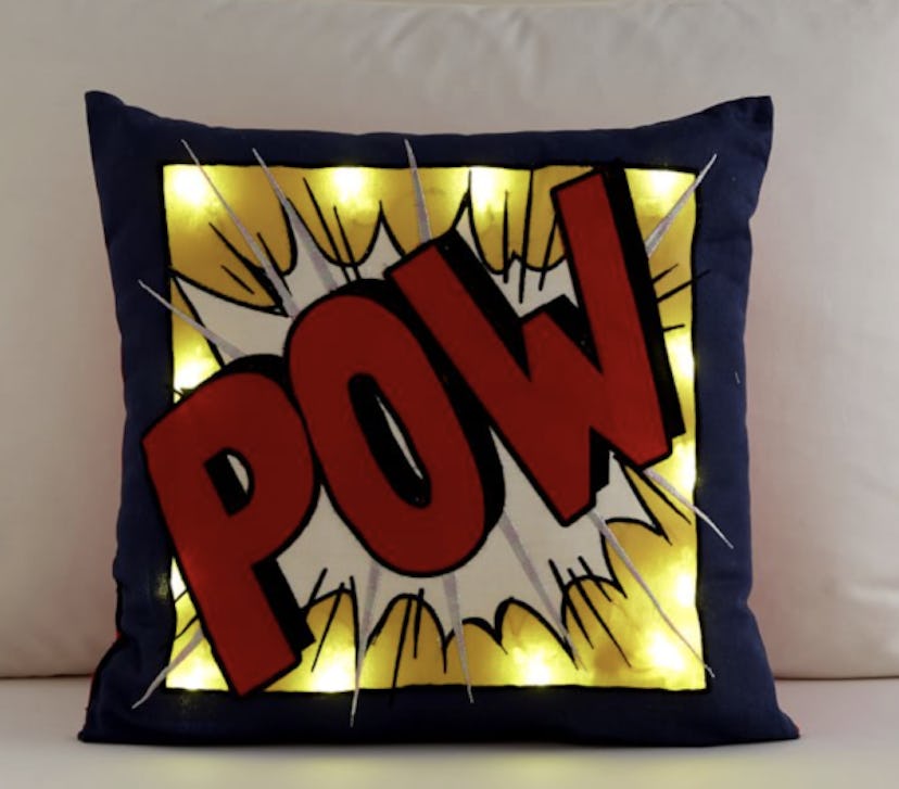 Pottery Barn Kids' Light Up Pow Pillow