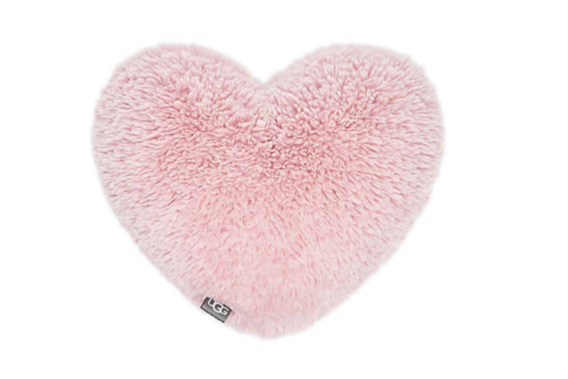 Ugg Plush Heart Throw Pillow