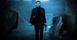 scene from John Wick movie 2014