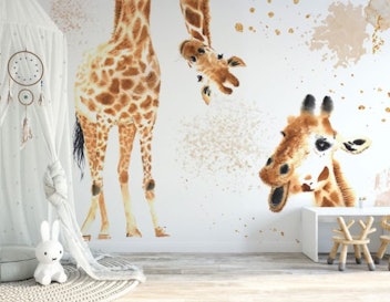 Wallinvogue Funny Giraffe Wallpaper