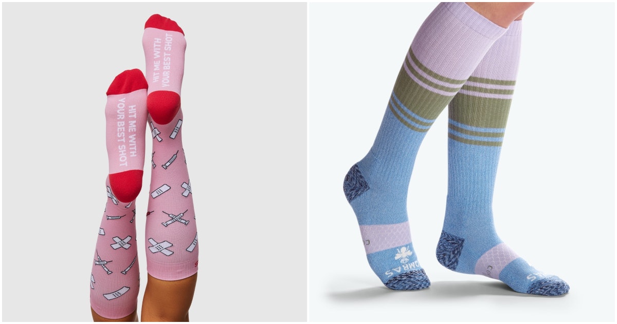 The Best (And Cutest) Compression Socks That Help Prevent