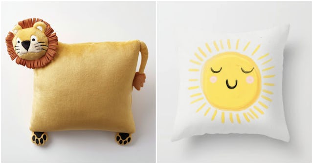 kids throw pillows