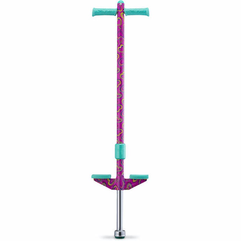 Flybar Propel Pink Hearts Pogo Stick For Kids