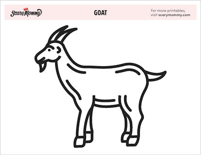 Goat Journal Coloring Pages 2019 - Backyard Goats