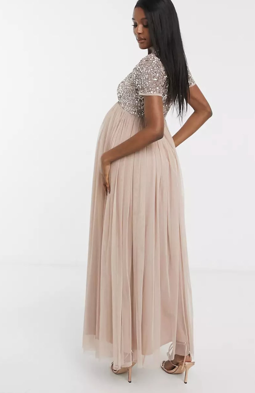 Maya Maternity Bridesmaid Tulle Dress