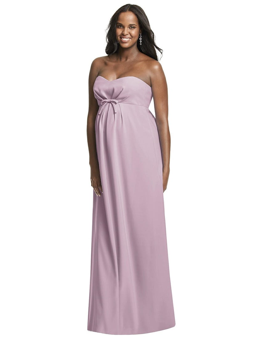 Dessy Collection Maternity Bridesmaid Dress