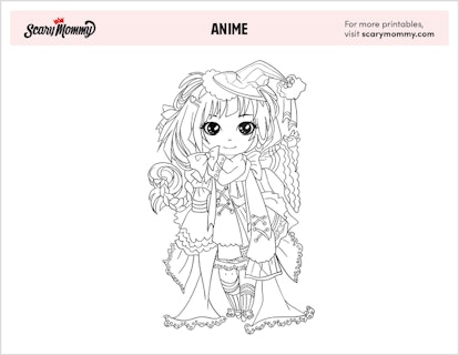 10 Free Anime Coloring Pages That'll Turn You Into An Otaku