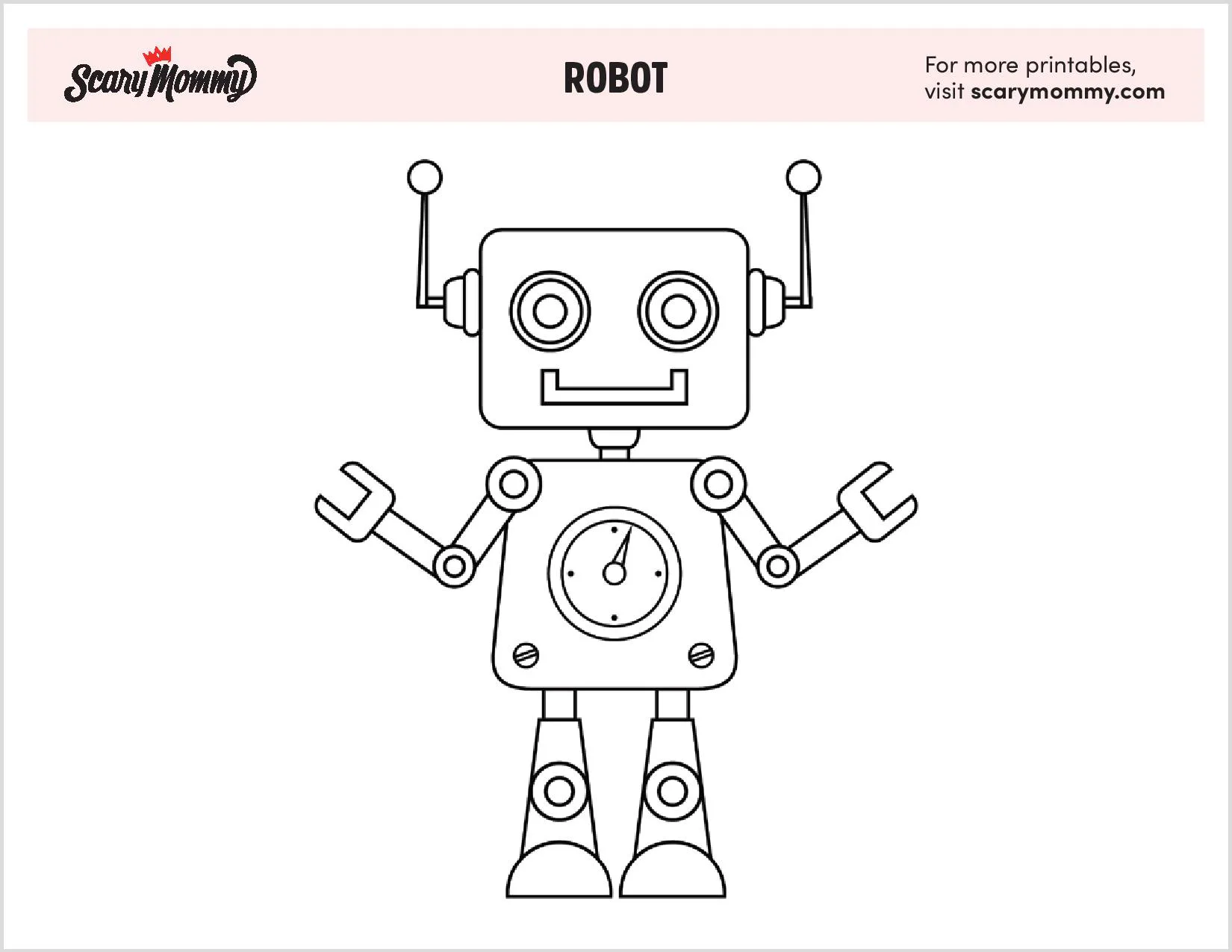 10 Robot Coloring Pages Your Tech-Savvy Kid Will Go Nuts (And Bolts) Over