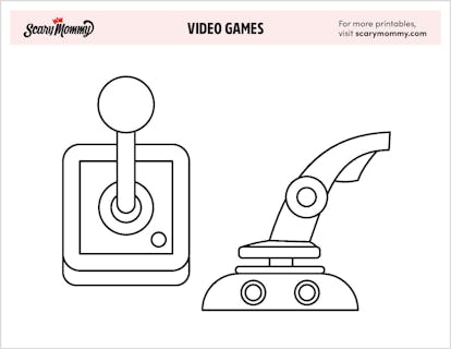 console your bored gamer with these 10 video game coloring pages