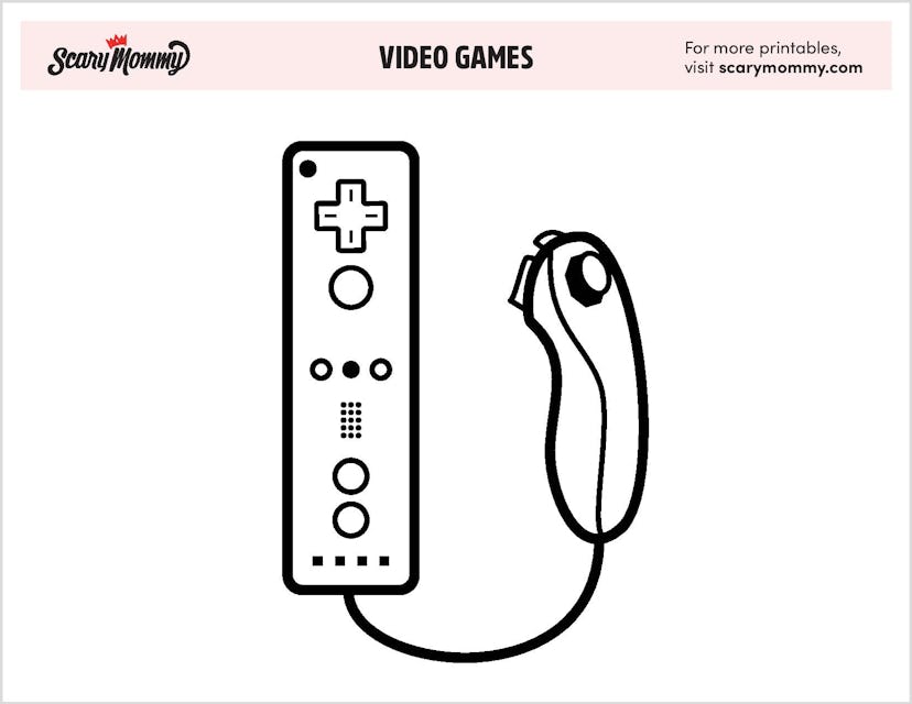 Console Your Bored Gamer With These 10 Video Game Coloring Pages