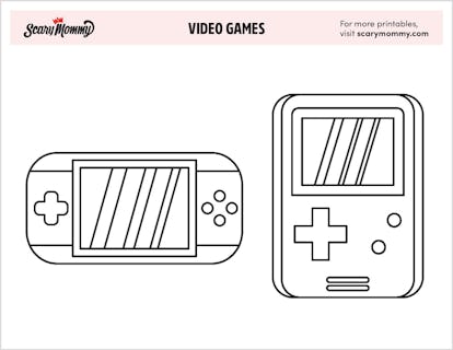 console your bored gamer with these 10 video game coloring pages