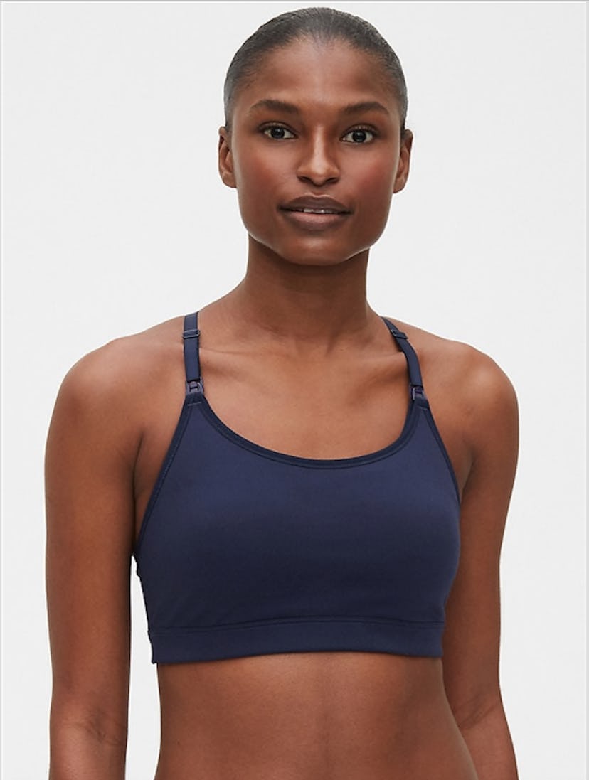 Maternity Blackout GapFit Low Impact Sports Bra