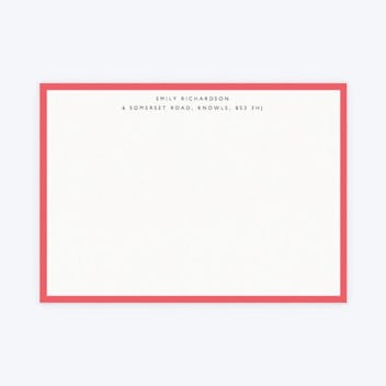 Personalized Stationery