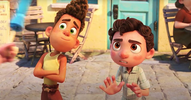 Luca and Ercole from Disney's 'Luca'
